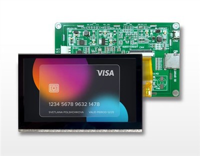 TFT 4,3 pouces avec écran tactile